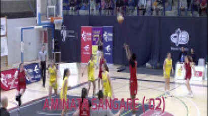AMINATA SANGARE (´02).-  B.Torrelodones (Mali) Final4 Junior Fem. Madrid (BasketCantera.TV)