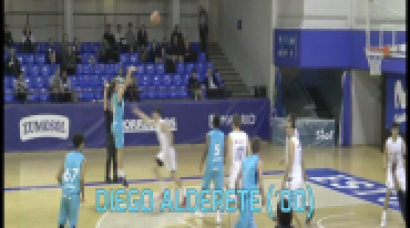 DIEGO ALDERETE (´00) 1,97 m. Estudiantes.- Highlights Temp. 2018/19. (BasketCantera.TV)