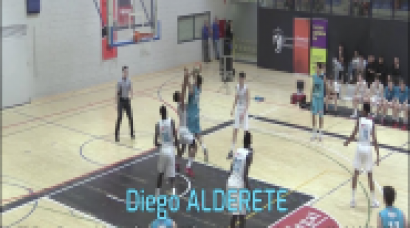DIEGO ALDERETE (´00) - 1.97 m. CB Estudiantes. En F4 Autonómica U18M Madrid 2018 (BasketCantera.TV)