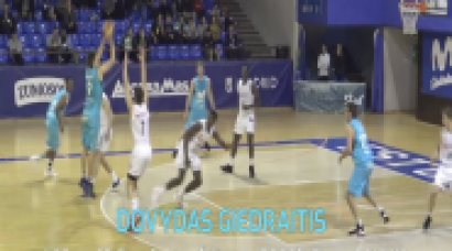 DOVYDAS GIEDRAITIS. CB Estudiantes 1,92 m. (Lituania 2000) Temp.2018/19 (BasketCantera.TV)