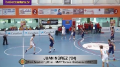 JUAN NÚÑEZ ('04) Real Madrid, 1,82 m. MVP Torneo Infantil Intern. Globasket 2017 (BasketCantera.TV)