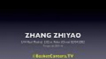 Highlights ZHANG ZHIYAO ('02) - U14 Real Madrid), 2.02 m. China 02/04/2002 (BasketCantera.TV)