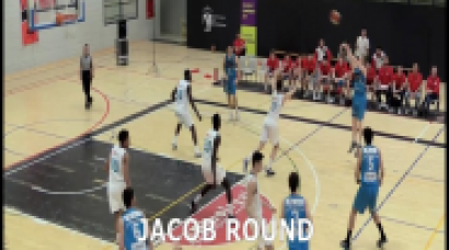 JACOB ROUND (´00) B.Fuenlabrada 1,92 m. Reino Unido 2000. F4-Junior Madrid 2018 (BasketCantera.TV)