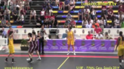 U18F- Junior Fem. UVA PONCE vs. SANT ADRIÁ. Final Cpto. España 2014 (BasketCantera.tv)
