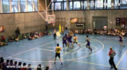 Semifinal Copa Colegial ESTUDIO vs. MIRABAL (BasketCantera.tv)