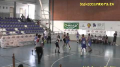 Sub12 - REAL MADRID vs PARTIZAN SKOPJE.- Torneo Alevín de La Roda (BasketCantera.Tv)