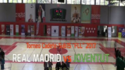 Sub15 - REAL MADRID vs. JOVENTUT.- FINAL del Torneo Cadete 