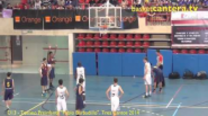 U13 - Preinfantil BARCELONA vs. REAL MADRID.- Torneo Pablo Barbadillo Tres Cantos (BasketCantera.tv)