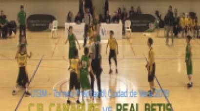 U13M - CB CANARIAS vs REAL BETIS.- Torneo Preinfantil Ciudad de Vera 2019 #BasketCantera.TV