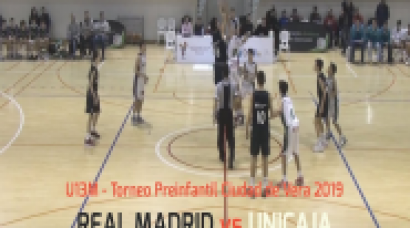 U13M - REAL MADRID vs UNICAJA .- Torneo Preinfantil Ciudad de Vera 2019 #BasketCantera.TV