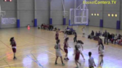U14F- Selec. Fem. MADRID vs. CASTILLA y LEÓN - Torneo Infantil Colmenar (BasketCantera.TV)