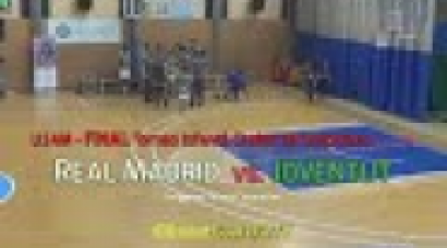 U14M - FINAL Torneo Infantil Hospitalet 2015: REAL MADRID vs. JOVENTUT (BasketCantera.TV)