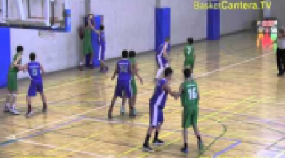 U14M - Selec. GALICIA  vs. PAÍS VASCO - Torneo Infantil Colmenar (14-2-2015) BasketCantera.TV