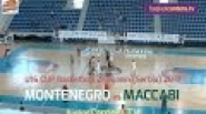 U16 CUP Zrenjanin - MONTENEGRO vs MACCABI Tel Aviv (BasketCantera.TV)
