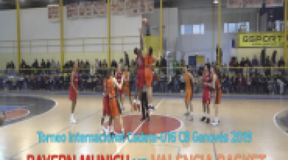 U16M - BAYERN MUNICH vs VALENCIA BASKET.- Torneo Internacional CBGenovés19 (BasketCantera.TV)