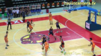U16M - Cadete VALENCIA vs FUENLABRADA.- Cpto.España 2014 (BasketCantera.tv)