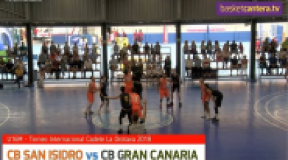 U16M - CB SAN ISIDRO vs CB GRAN CANARIA.- Torneo Internacional Cadete La Orotava 2018