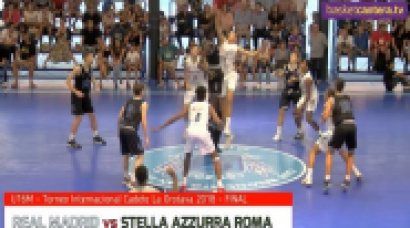 U16M - Final Torneo La Orotava REAL MADRID vs STELLA AZZURRA ROMA - 7/10/18 (BasketCantera.TV)