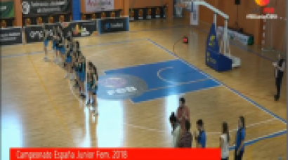 U18F - CANTERBURY ACADEMY vs ESTUDIANTES.- Campeonato España Junior FEM. 2018 (BasketCantera.TV)