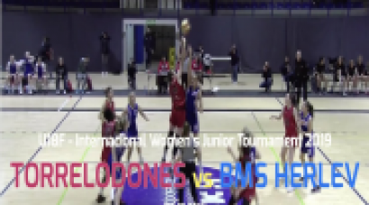 U18F - TORRELODONES vs BMS HERLEV Dinamarca.- Women´s Junior Fem. Tournament 2019 (BasketCantera.TV)