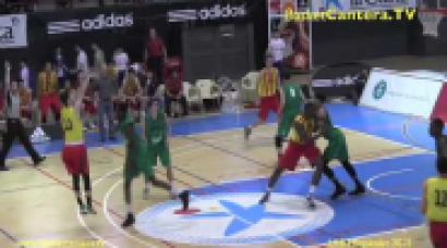 U18M -  ASVEL  LYON   vs. BARCELONA.-  Torneo Junior AdidasNGT Hospitalet 2015 (BasketCantera.Tv) HD