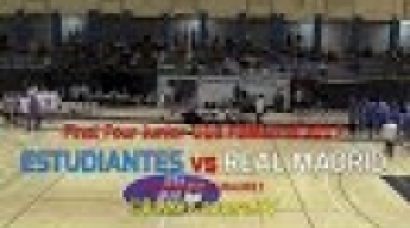 U18M - ESTUDIANTES vs REAL MADRID.- Final Four Junior FBMadrid 2017 (BasketCantera.TV)