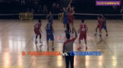 U18M - FUENLABRADA vs ESTUDIANTES.- Torneo Élite-Villalba 2017 (BasketCantera.TV)