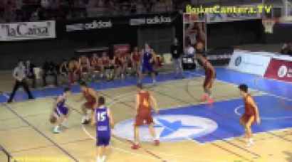 U18M -  HOSPITALET vs. GALATASARAY.- Torneo Junior AdidasNGT Hospitalet 2015 (BasketCantera.Tv)