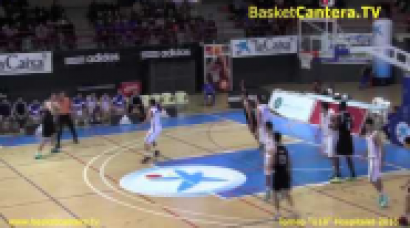 U18M - HOSPITALET vs. REAL MADRID.- Torneo Junior AdidasNGT Hospitalet 2015 (BasketCantera.Tv) Ed. HD