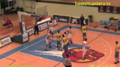 U18M - junior MARIN PEIXEGALEGO vs CLARET Valencia.- Cpto. España 2014 (BasketCantera.tv)