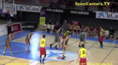 U18M -  SEVILLA Vs. BARCELONA.- Torneo Junior AdidasNGT Hospitalet 2015 (BasketCantera.Tv)