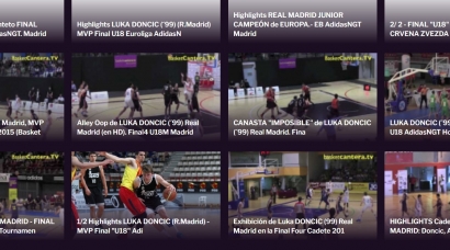 LUKA DONCIC en BasketCantera.TV